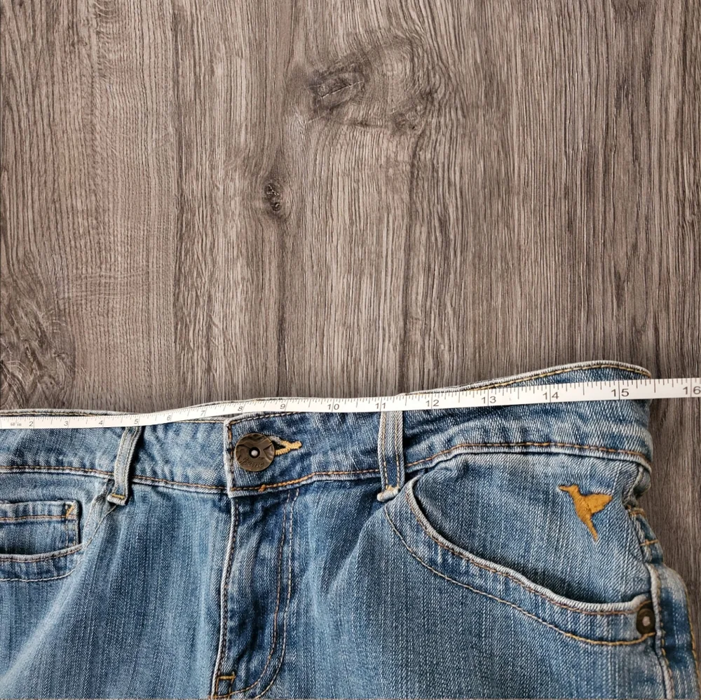 JANE - Flare Blue Jeans JR SIZE 11 - Picture 4 of 10